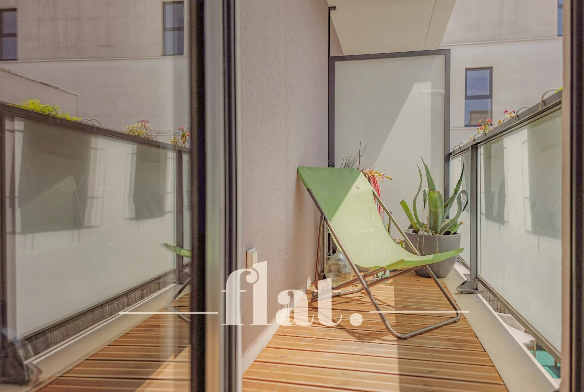Appartement T3 de 58 m² avec garage à Nantes, proche Beaulieu 