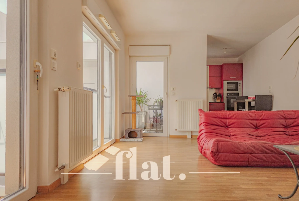Appartement T3 de 58 m² avec garage à Nantes, proche Beaulieu 