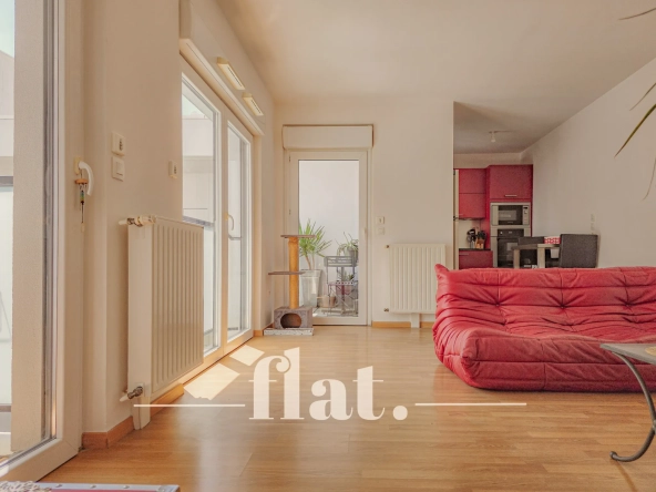 Appartement T3 de 58 m² avec garage à Nantes, proche Beaulieu