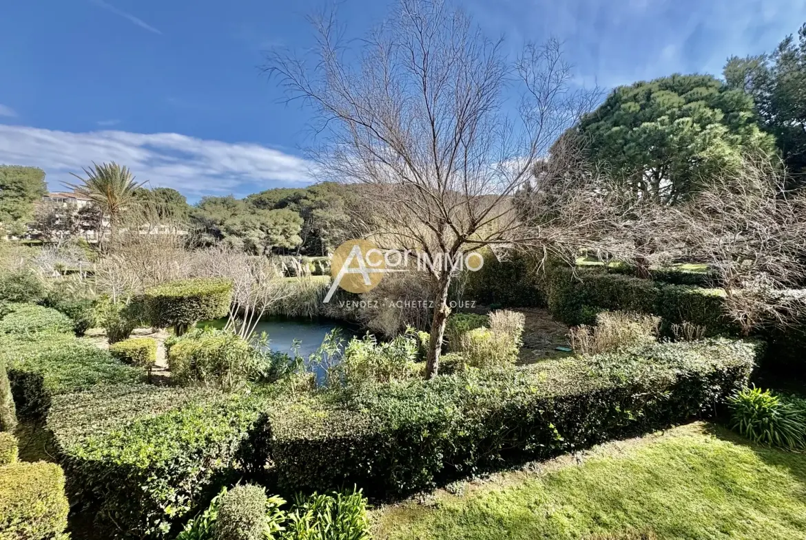 Appartement T2 de 27m² avec piscine et tennis à Six Fours Les Plages 