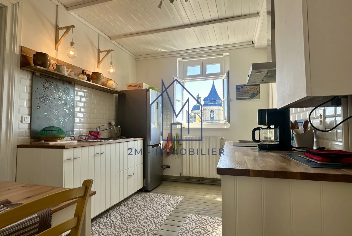 Appartement exceptionnel de 79 m² avec vue sur le château à Dieppe 
