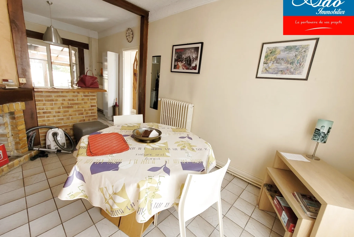 Maison de ville à vendre à Sainte-Savine – Charme et confort proche Troyes 