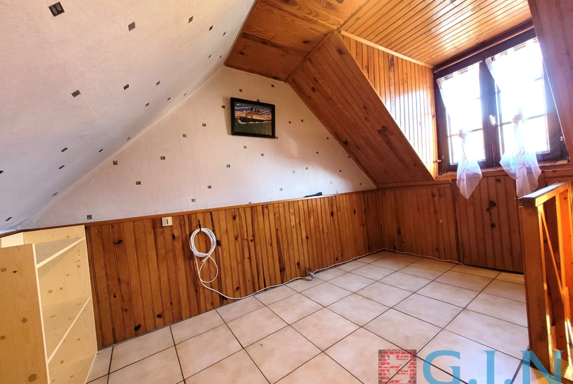 Maison 94 m² avec 3 chambres à Brionne, proche commodités 