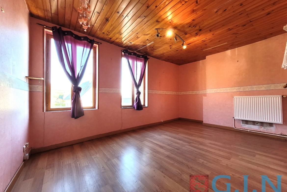 Maison 94 m² avec 3 chambres à Brionne, proche commodités 
