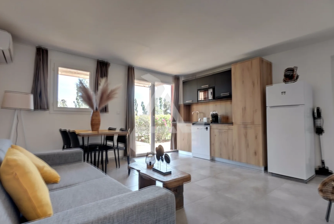 Appartement T2 lumineux dans résidence sécurisée près de Porto-Vecchio, Corse 