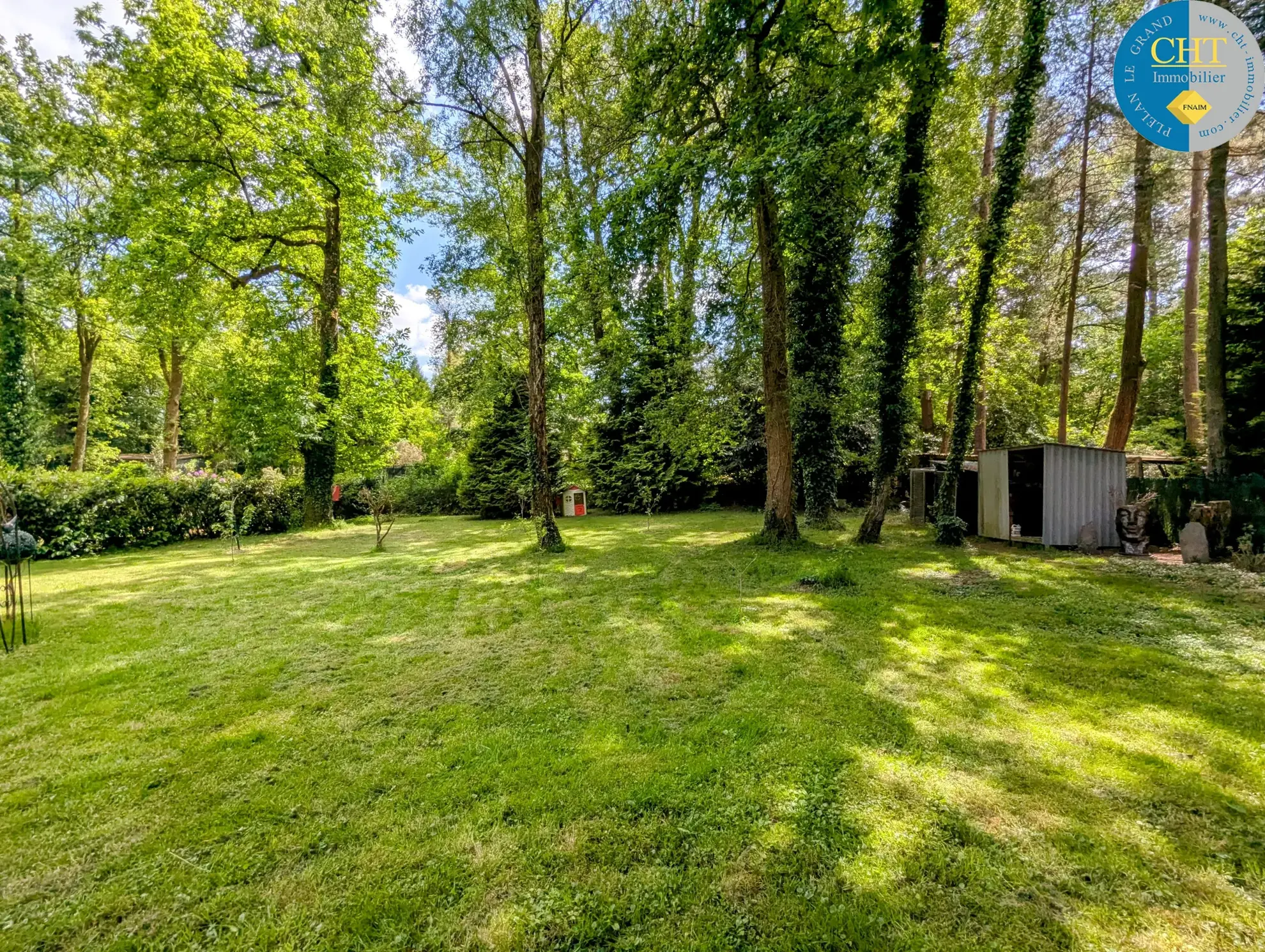 Maison en vente proche de la forêt de Brocéliande avec terrain arboré 
