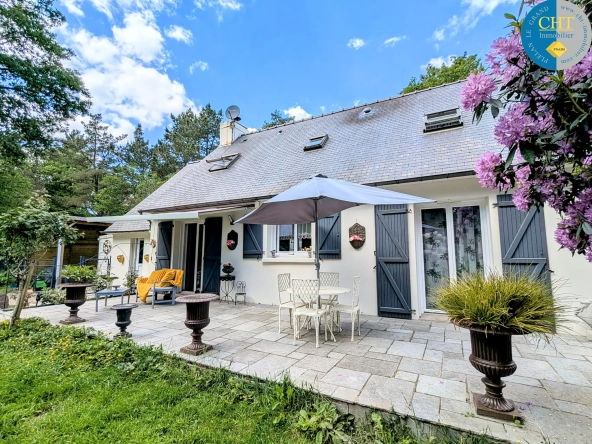 Maison en vente proche de la forêt de Brocéliande avec terrain arboré