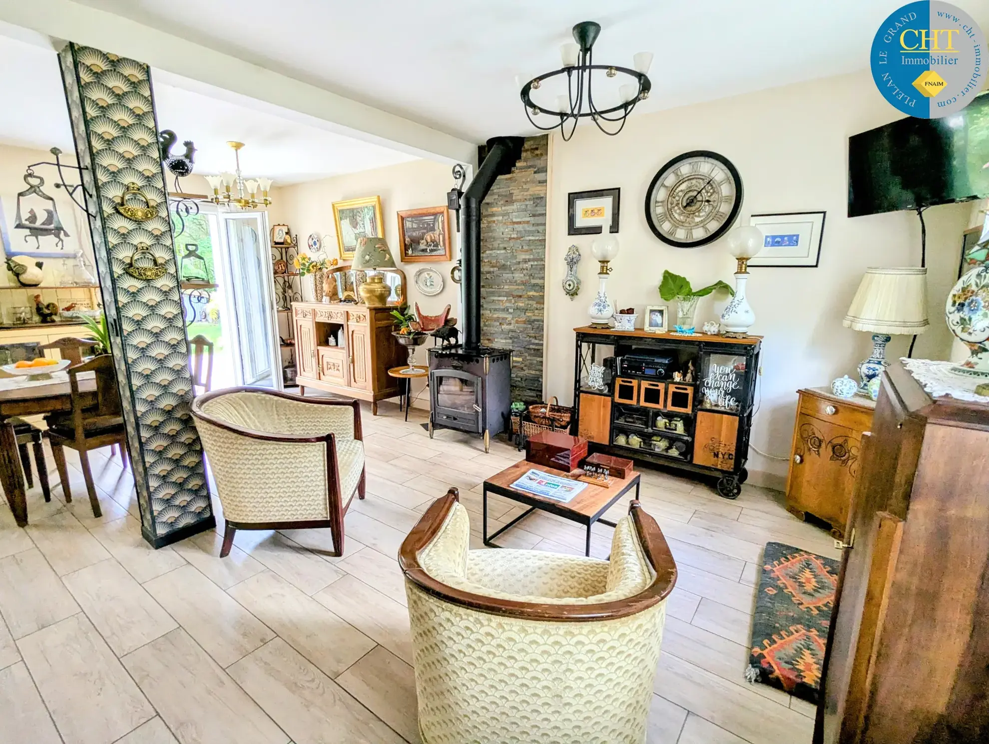 Maison en vente proche de la forêt de Brocéliande avec terrain arboré 