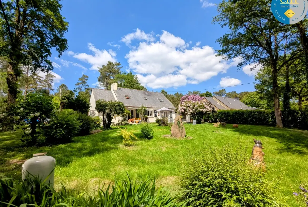 Maison en vente proche de la forêt de Brocéliande avec terrain arboré 