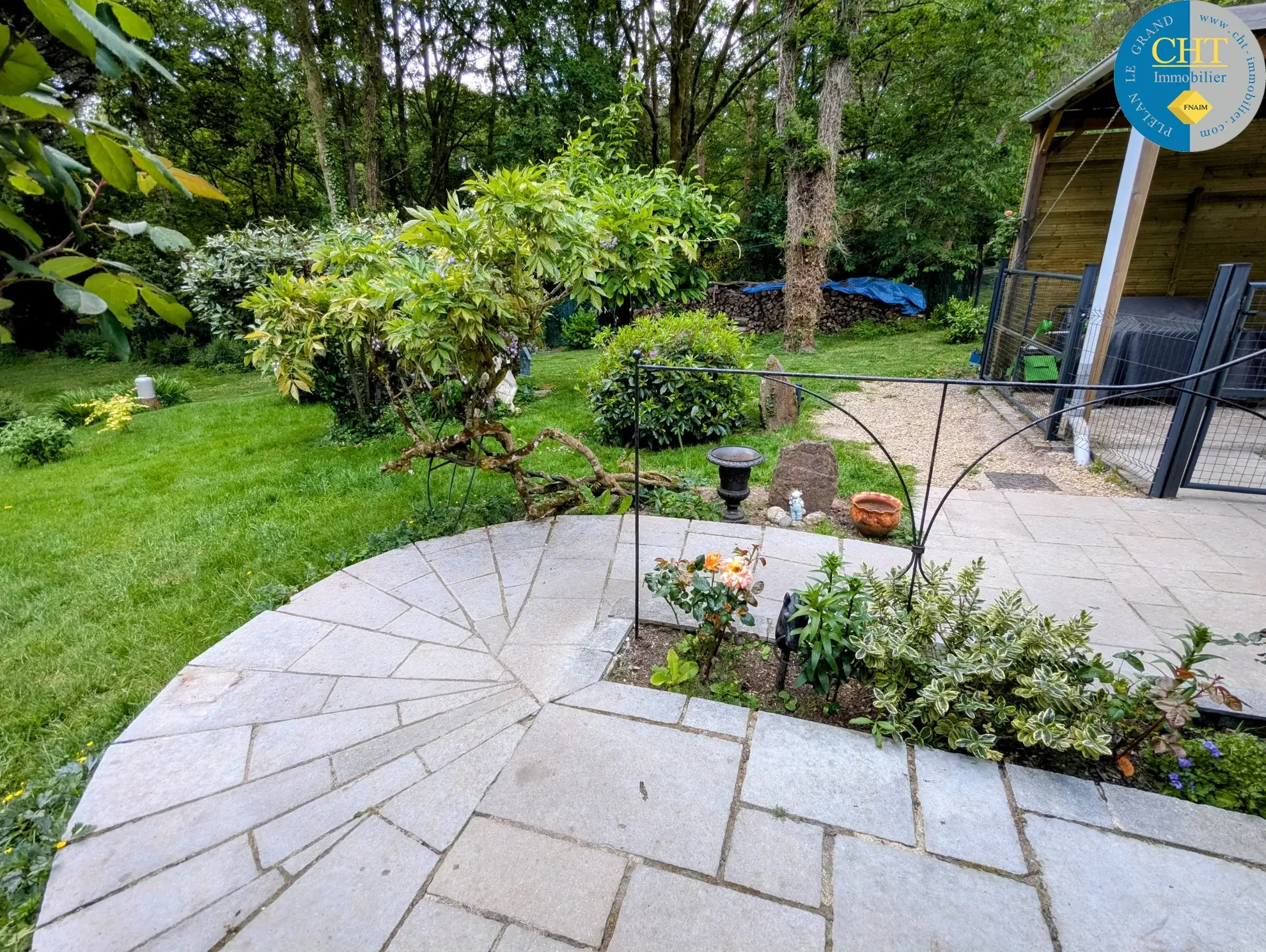 Maison en vente proche de la forêt de Brocéliande avec terrain arboré 