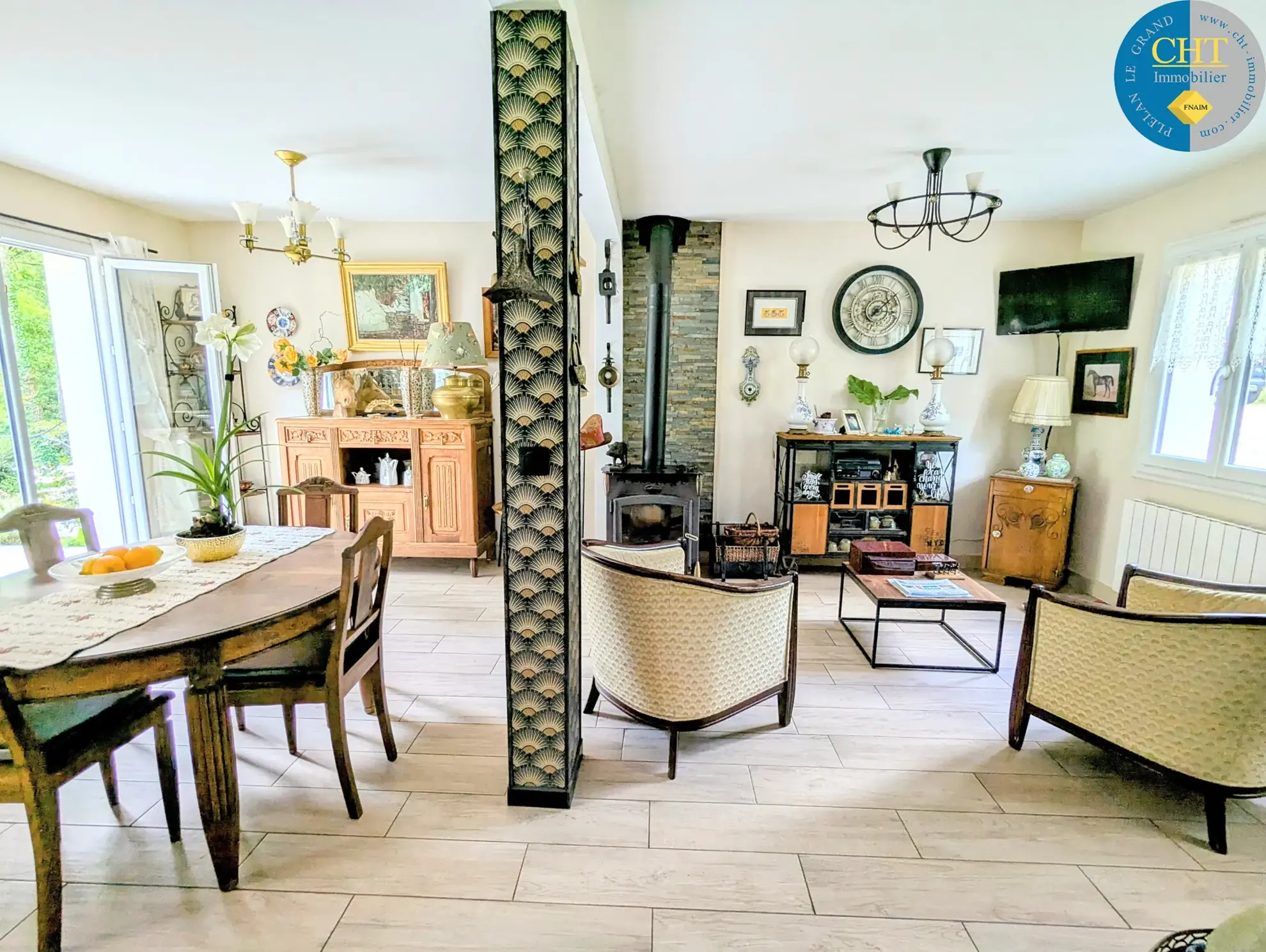 Maison en vente proche de la forêt de Brocéliande avec terrain arboré 