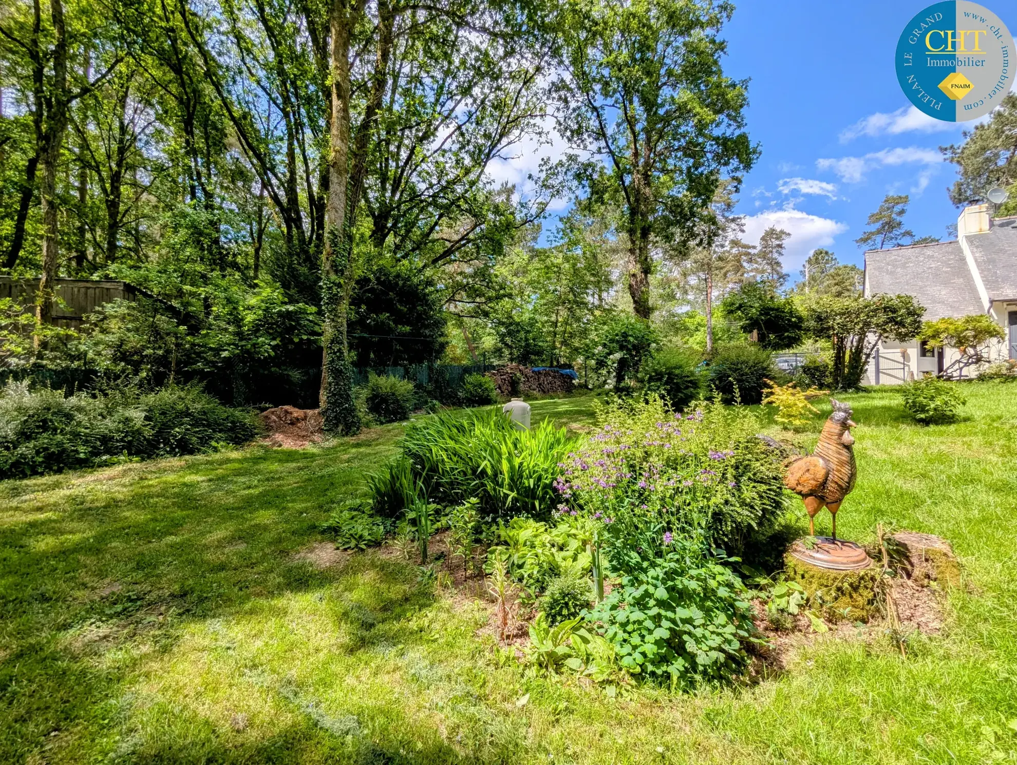 Maison en vente proche de la forêt de Brocéliande avec terrain arboré 
