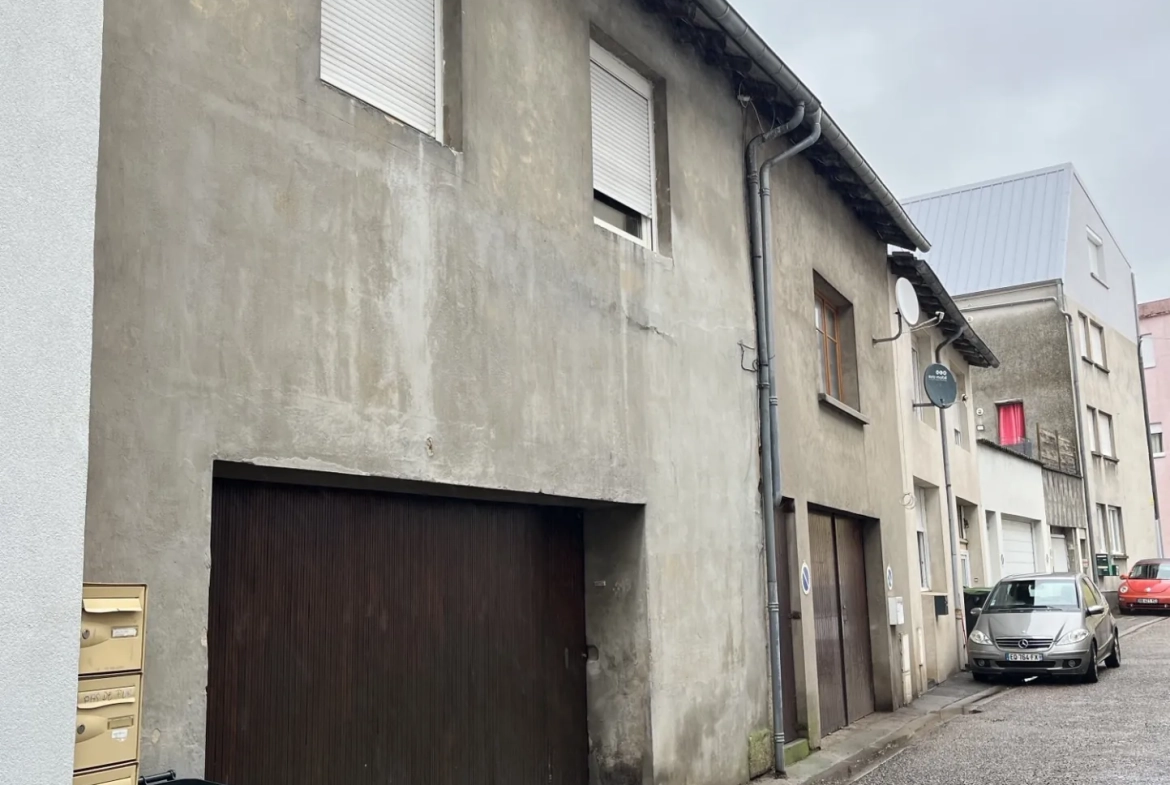Maison F2 avec jardin et stationnement à Boulay - Opportunité à petit budget 