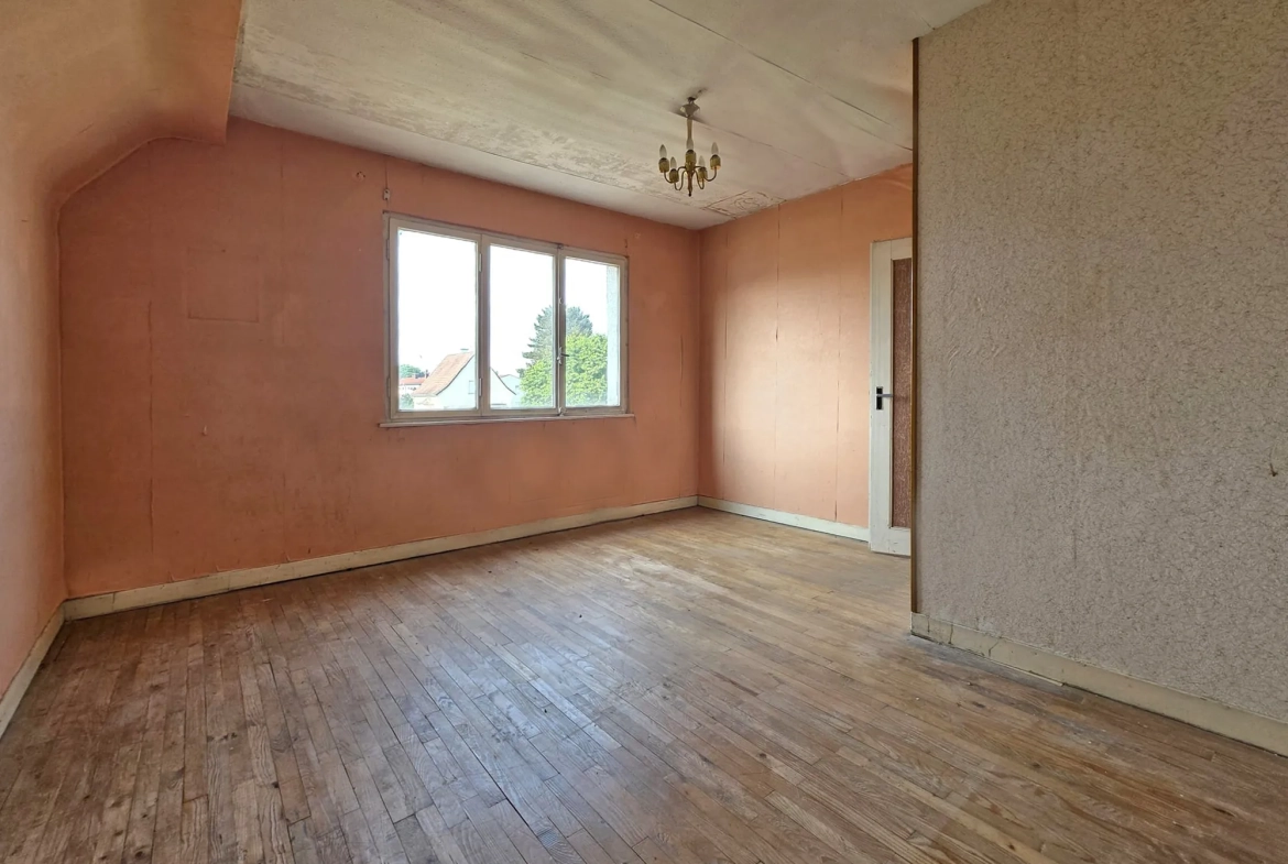Maison de village à Drusenheim de 82 m² avec terrain de 7 ares à rénover 