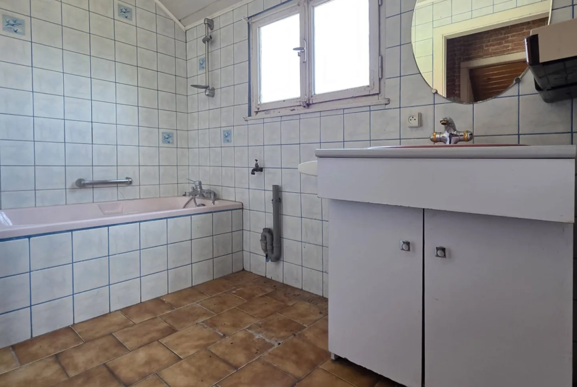 Maison de village à Drusenheim de 82 m² avec terrain de 7 ares à rénover 
