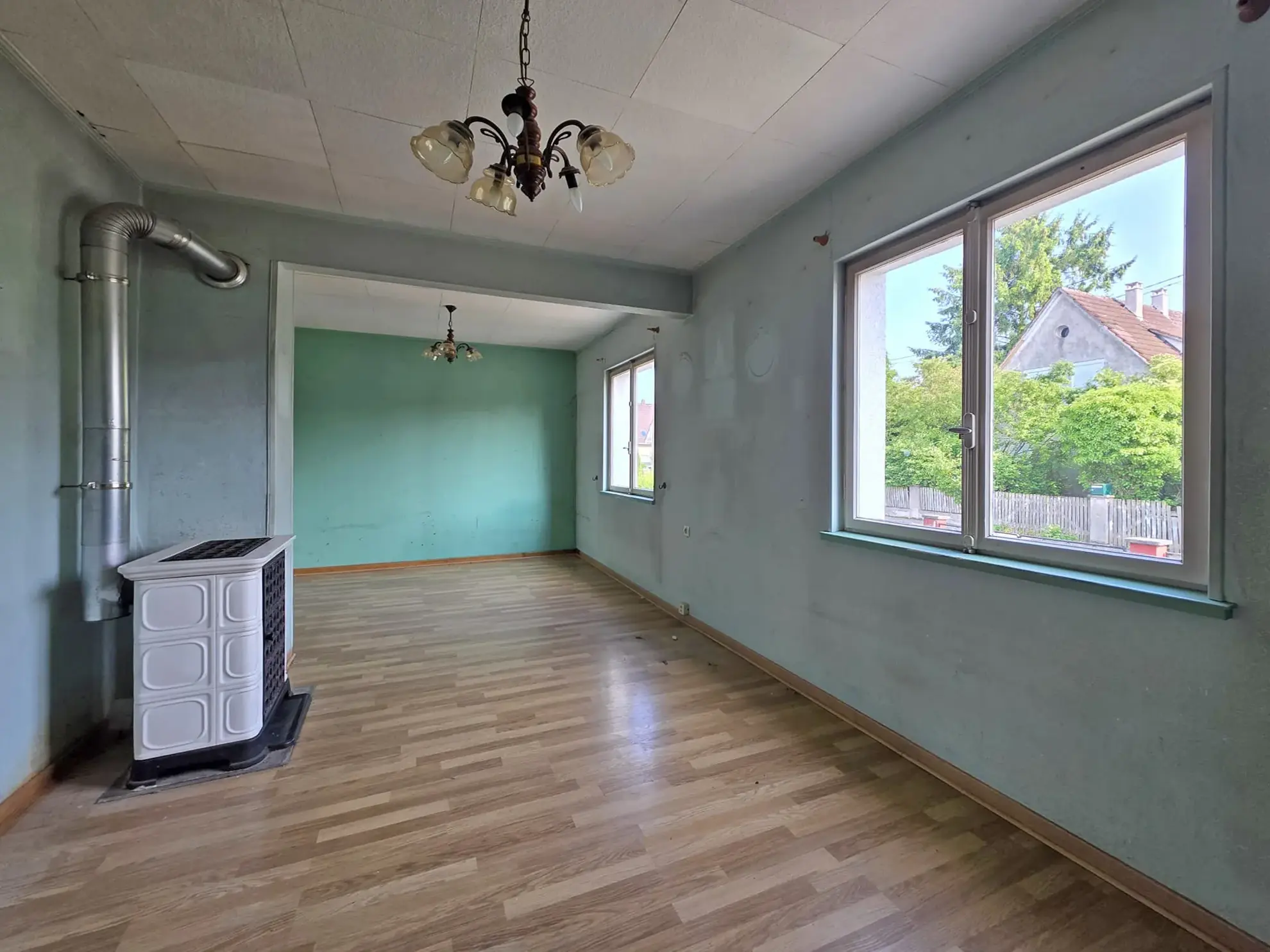 Maison de village à Drusenheim de 82 m² avec terrain de 7 ares à rénover 