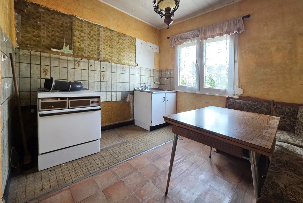Maison de village à Drusenheim de 82 m² avec terrain de 7 ares à rénover 