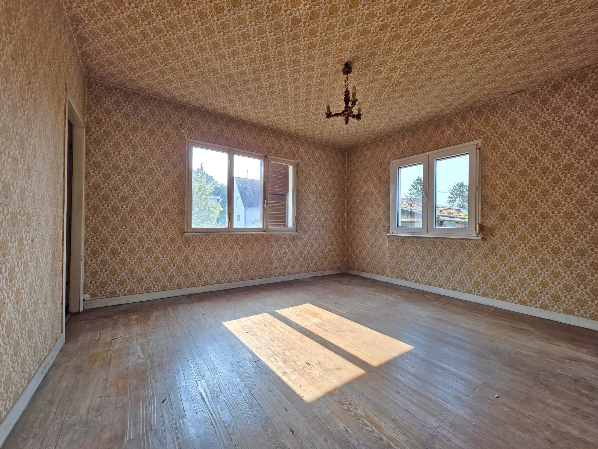 Maison de village à Drusenheim de 82 m² avec terrain de 7 ares à rénover 