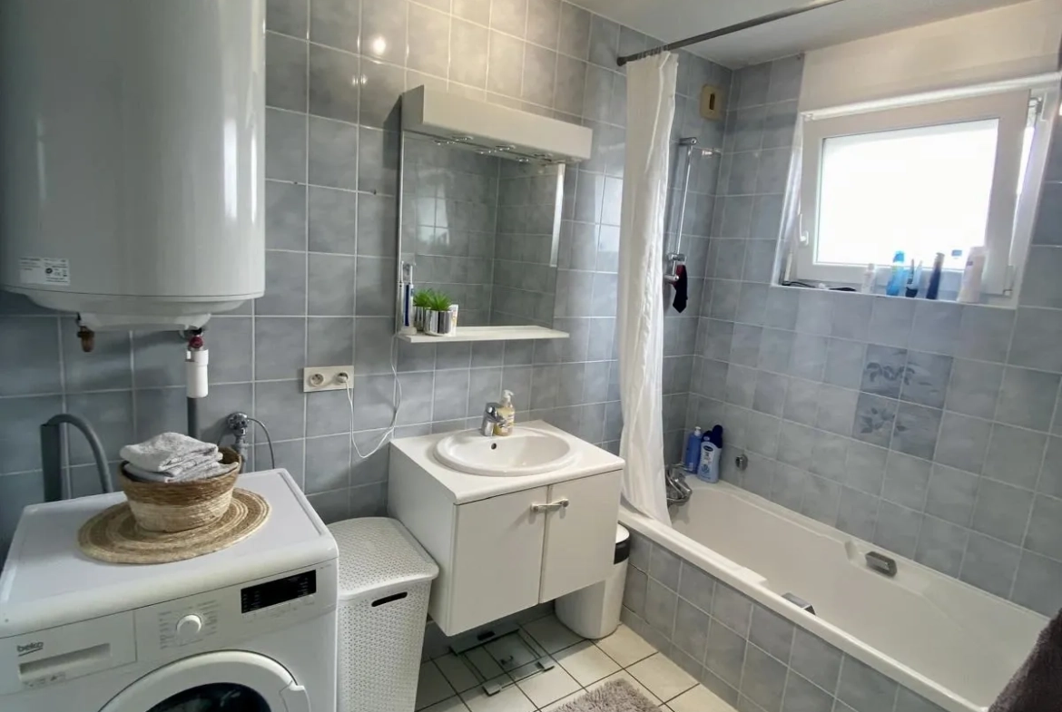 Appartement F2 de 56m² à Saint-Louis Bourgfelden avec terrasse et parking 