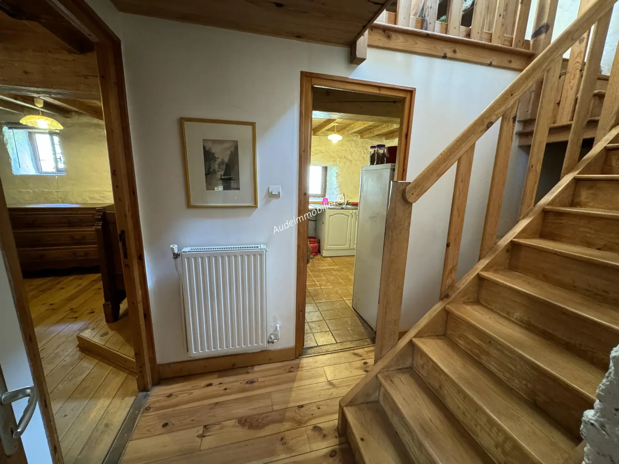 Maison en pierres avec jardin et terres dans la vallée de Limoux 