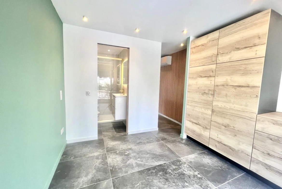 Appartement rénové de 21 m² à Cannes Basse Californie, proche plage et commerces 