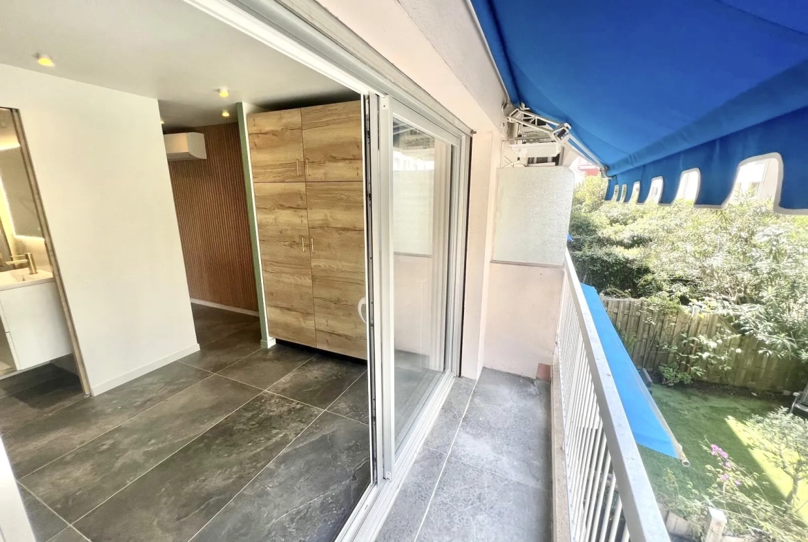 Appartement rénové de 21 m² à Cannes Basse Californie, proche plage et commerces 