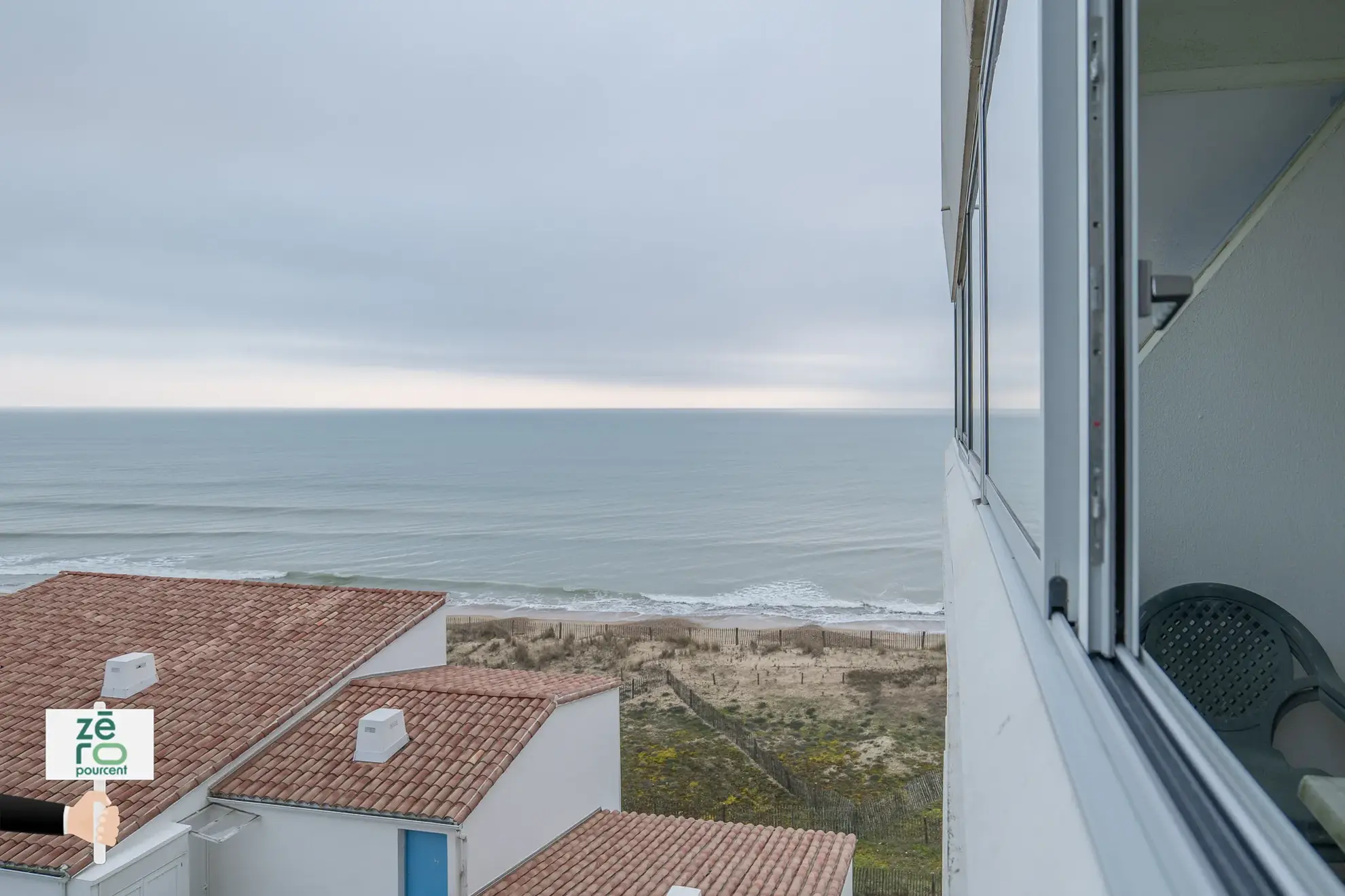 T2 avec vue sur l’océan près de la plage des Mouettes à Saint-Hilaire-de-Riez 