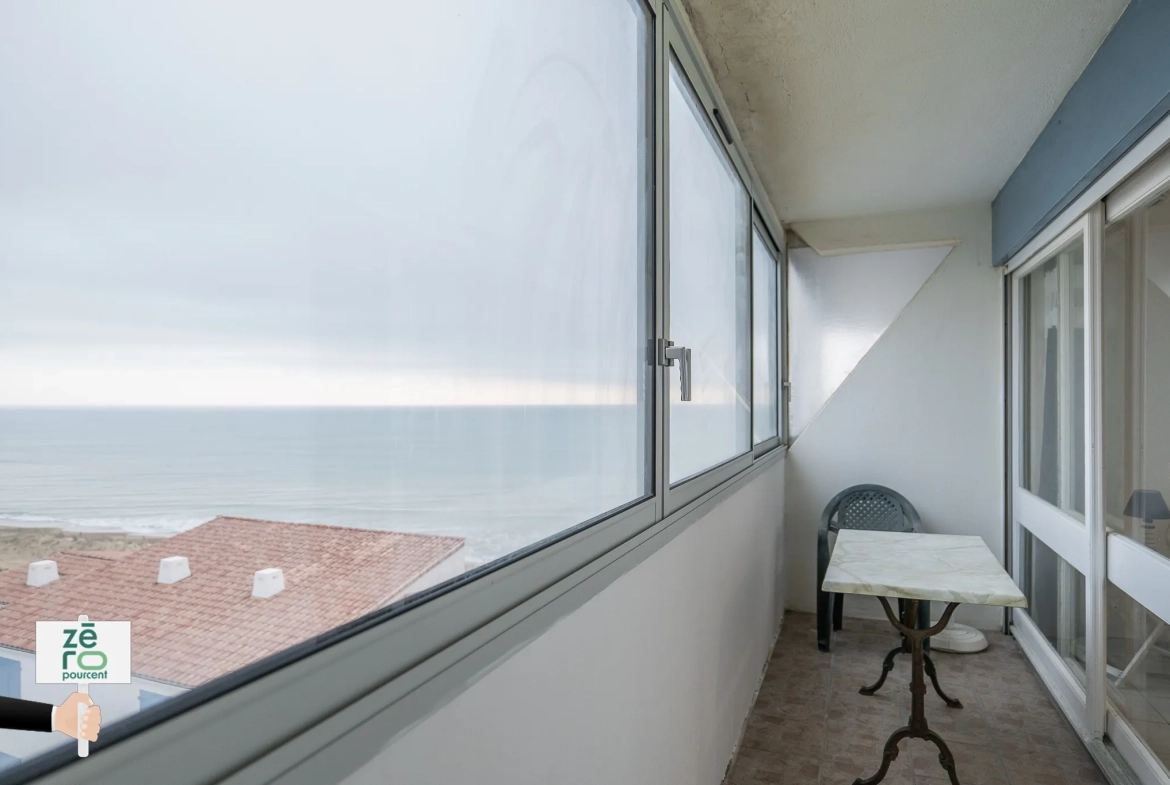 T2 avec vue sur l’océan près de la plage des Mouettes à Saint-Hilaire-de-Riez 