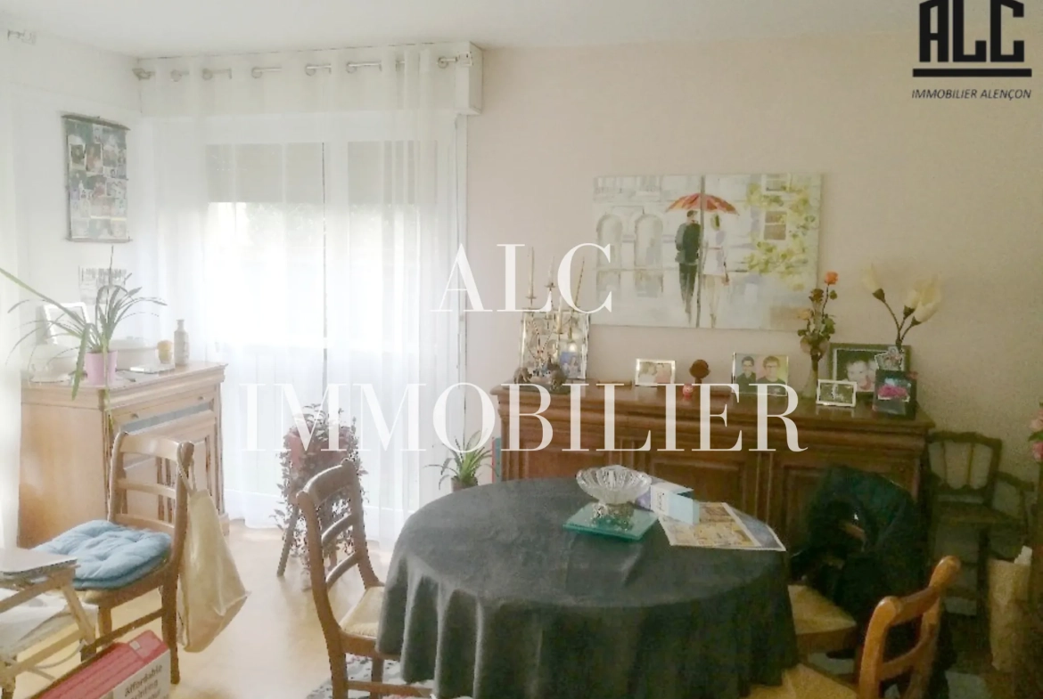 À vendre appartement 98,54 m² dans résidence sécurisée à Alençon 