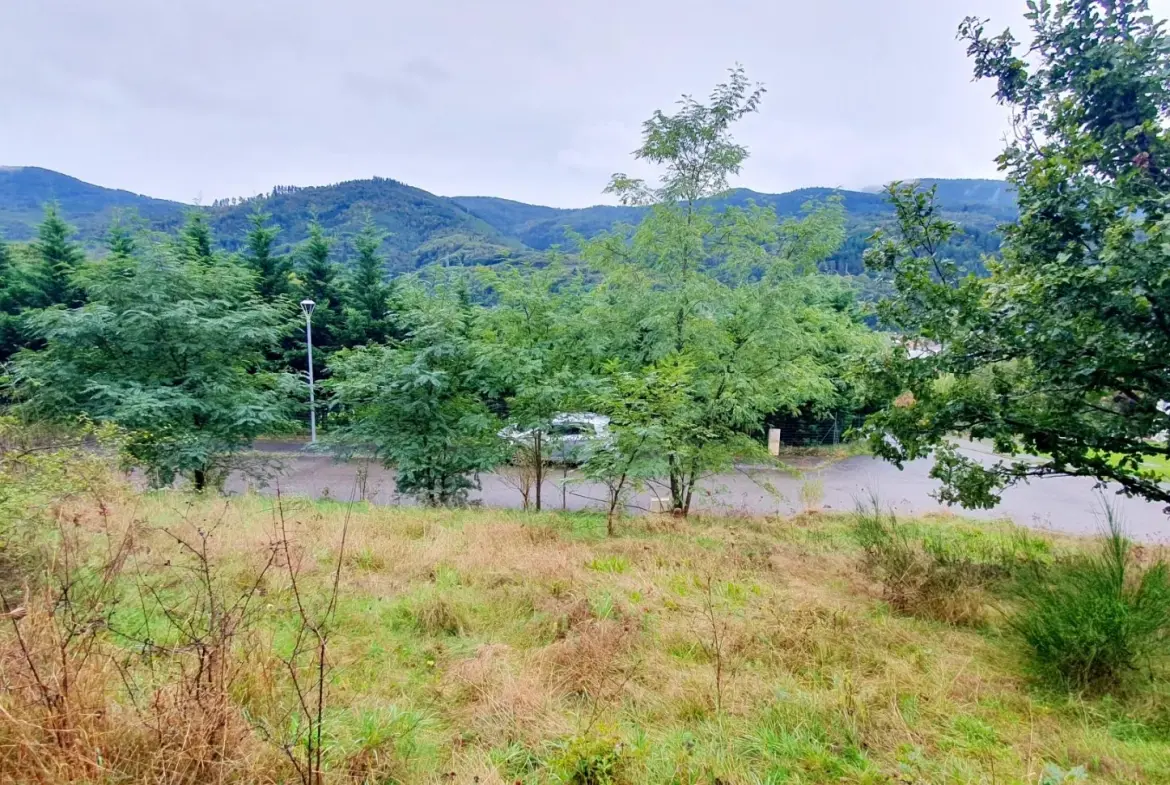 Terrain constructible de 9 ares à Lièpvre, orienté Sud, viabilisé 