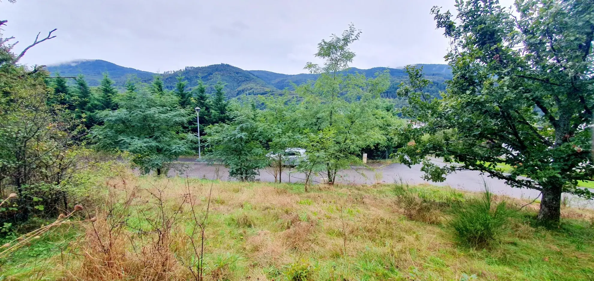 Terrain constructible de 9 ares à Lièpvre, orienté Sud, viabilisé 
