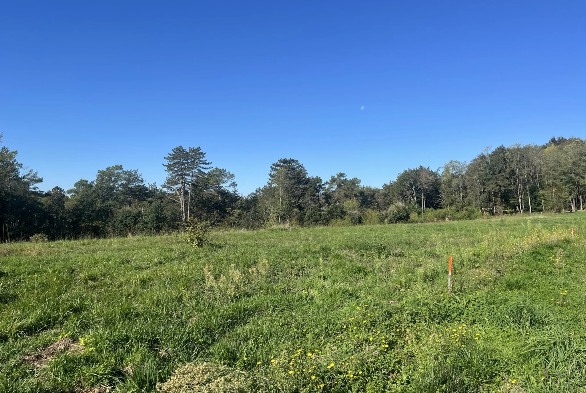 Terrain constructible à Sarlat-la-Canéda, secteur calme et ensoleillé 