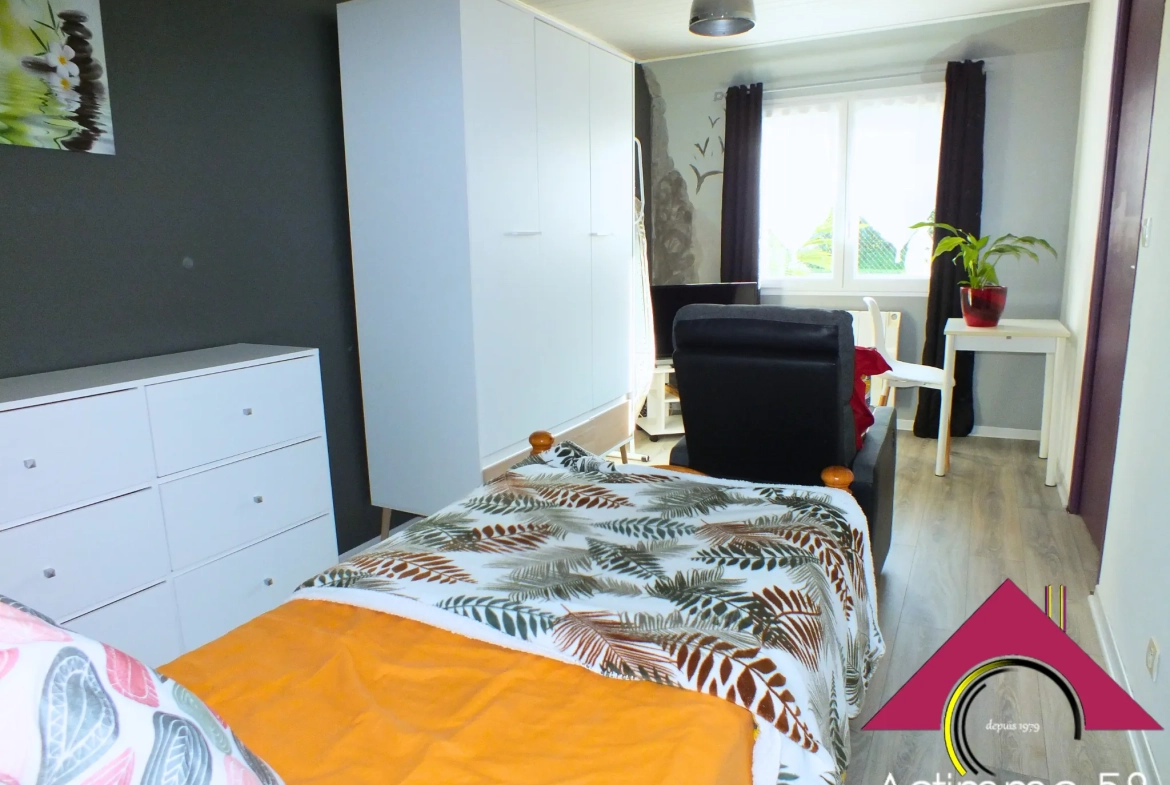 Maison à vendre de 117 m² avec jardin et garage près de Dun-sur-Auron 