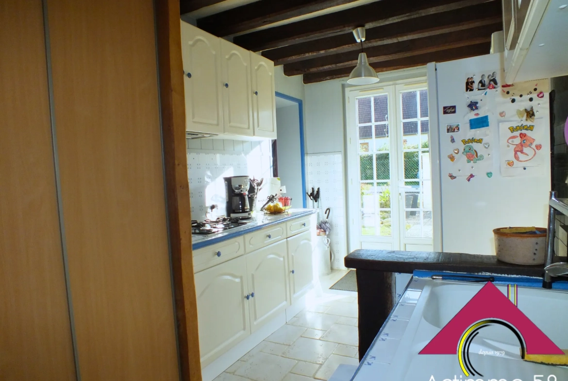Maison à vendre de 117 m² avec jardin et garage près de Dun-sur-Auron 
