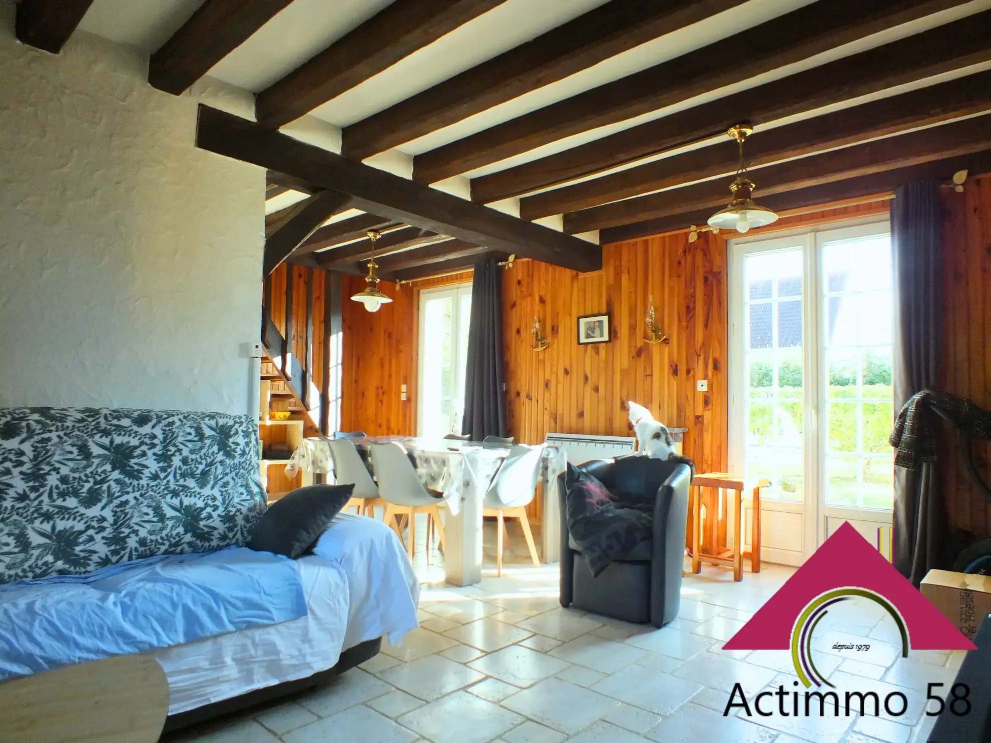 Maison à vendre de 117 m² avec jardin et garage près de Dun-sur-Auron 