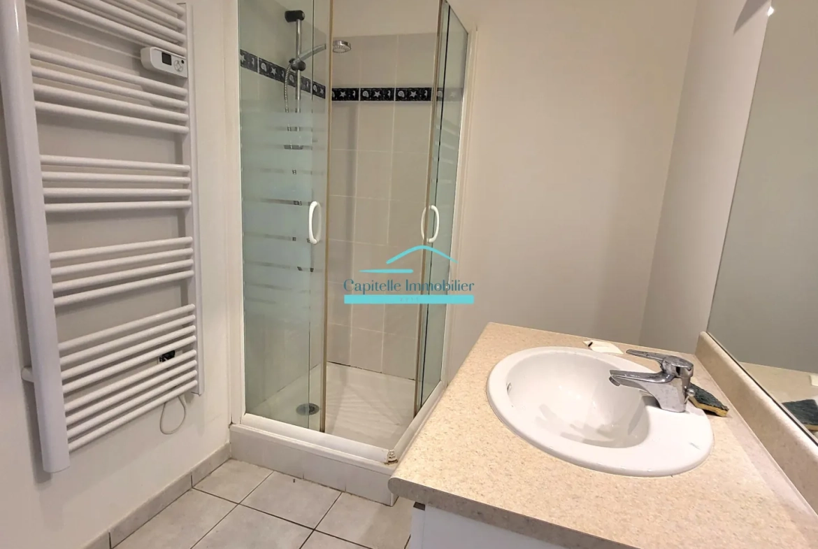 Appartement T2 avec terrasse et parking à Palavas-les-Flots - Vue étangs 