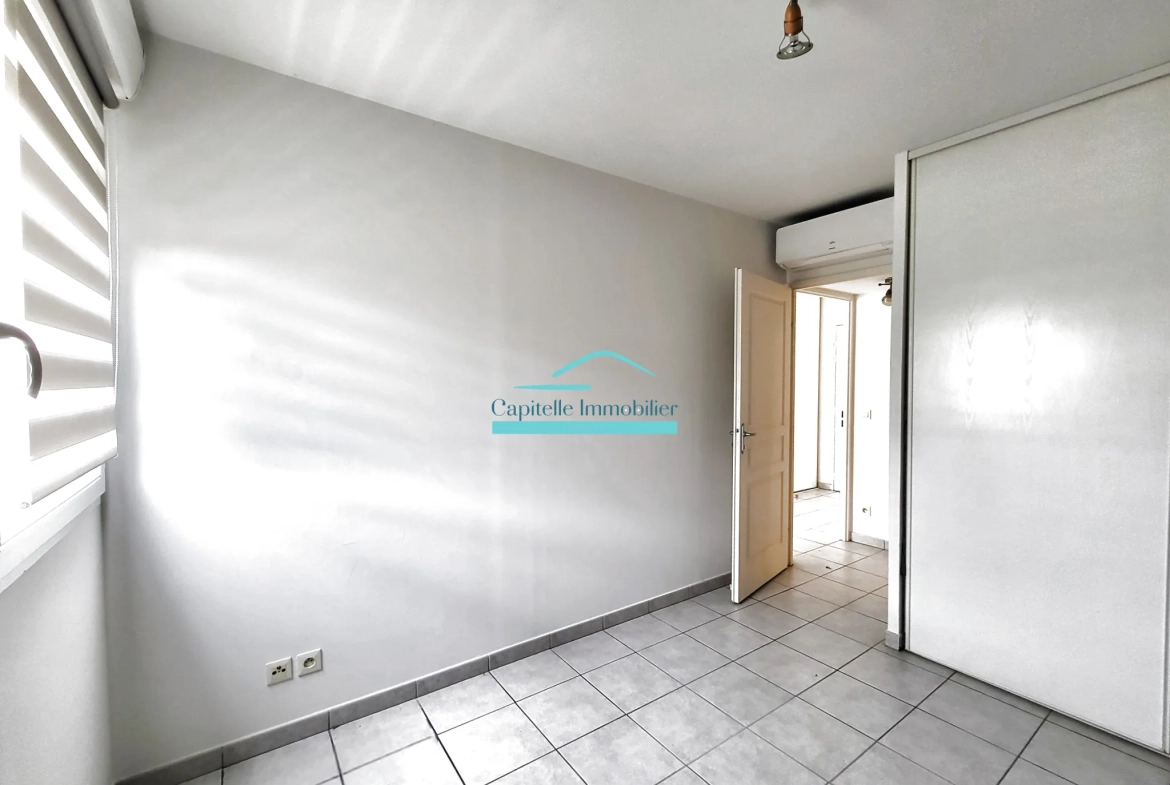 Appartement T2 avec terrasse et parking à Palavas-les-Flots - Vue étangs 