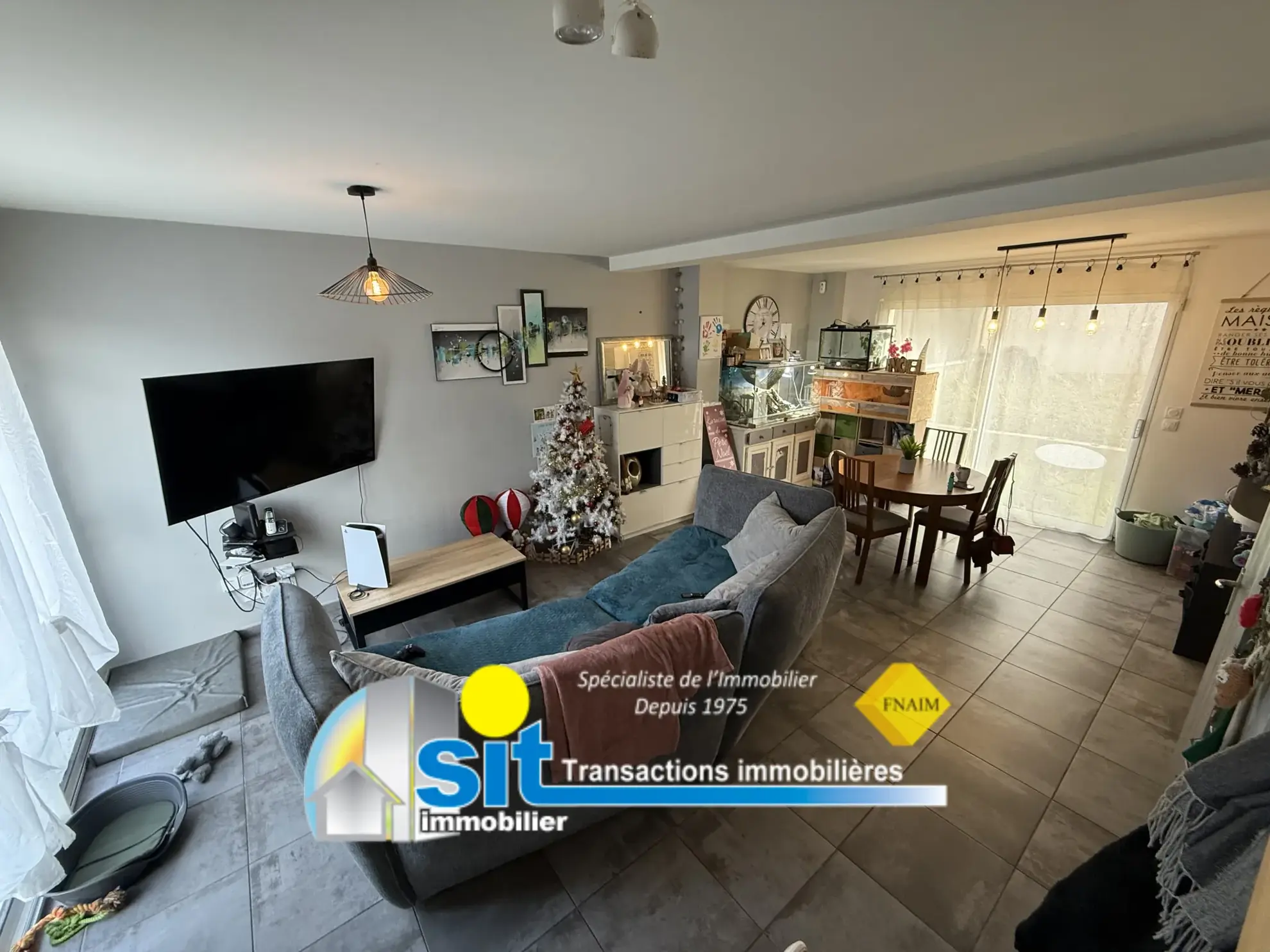 Villa récente à Estrablin près de Vienne – 3 chambres et garage 