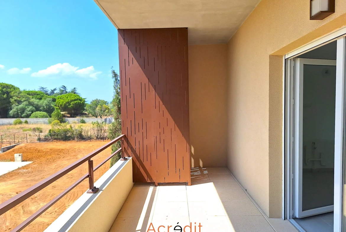 Appartement T3 avec terrasse, parking à Boujan-sur-Libron 