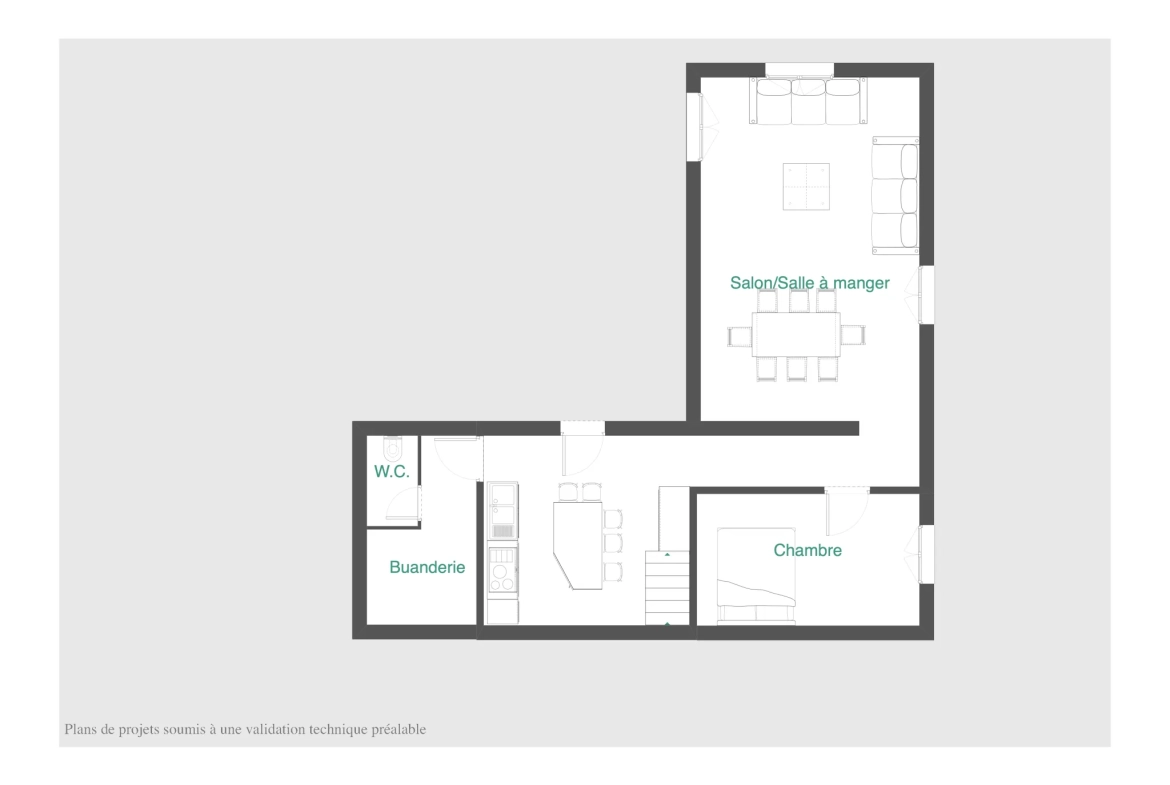 Maison avec studio indépendant à Antoigné, Châtellerault - Spacieux logement avec potentiel locatif 