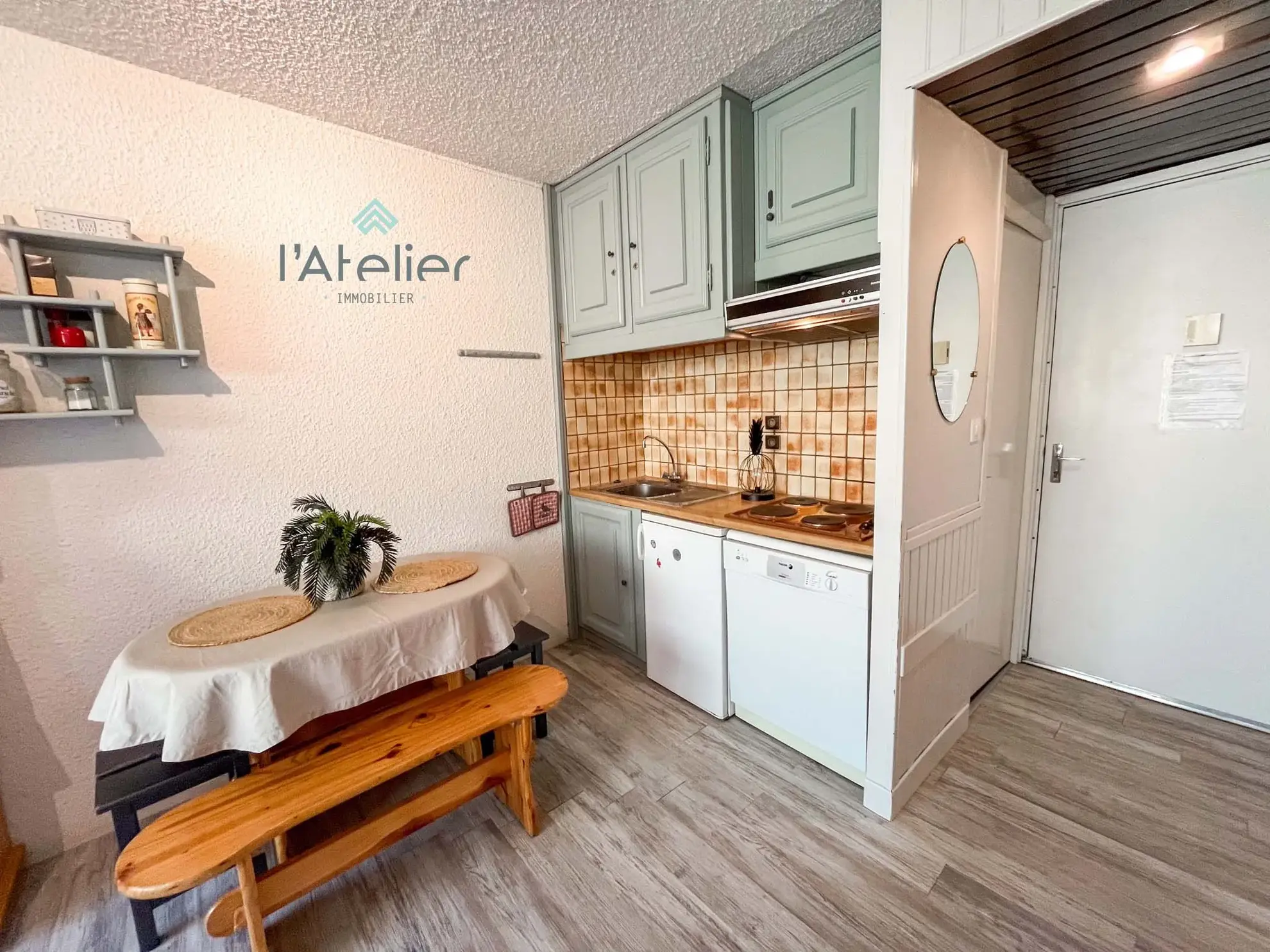 Appartement T2 lumineux de 29,86 m² à Piau Engaly, idéal investissement montagne 