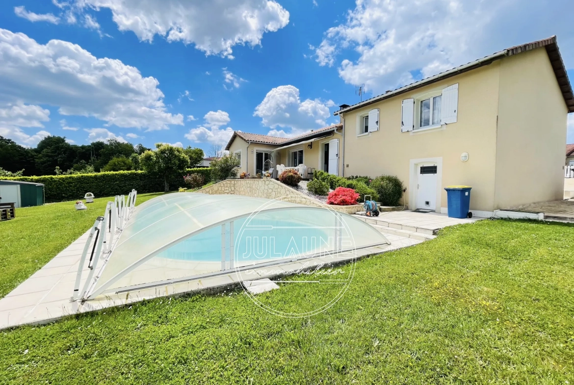 Charmante maison avec piscine à Boisseuil proche Limoges 
