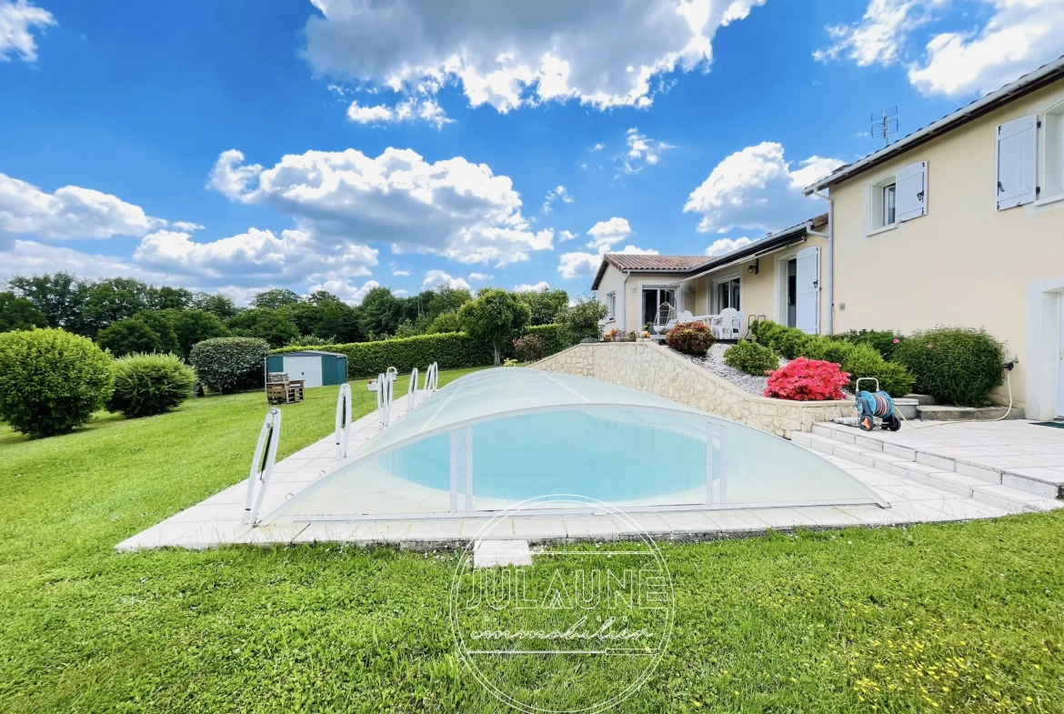 Charmante maison avec piscine à Boisseuil proche Limoges 