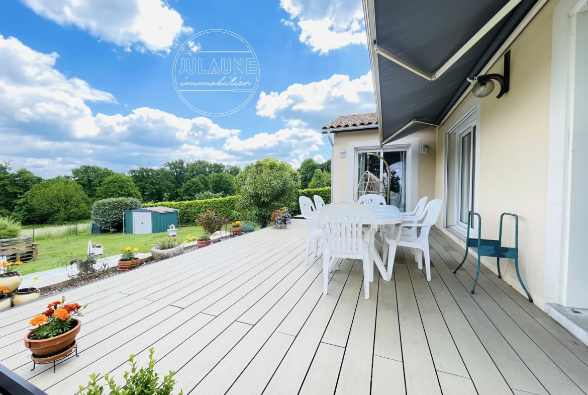 Charmante maison avec piscine à Boisseuil proche Limoges 