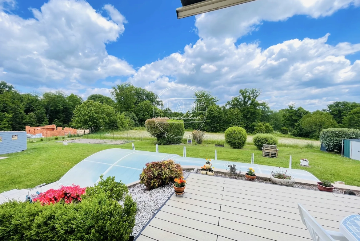 Charmante maison avec piscine à Boisseuil proche Limoges 