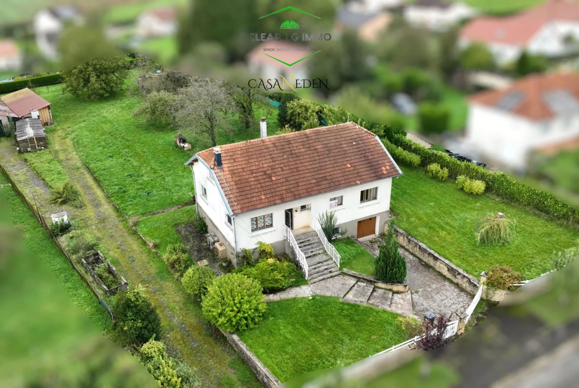 Maison spacieuse à rénover à Longwy, Terrain de 37 ares, Vue imprenable 