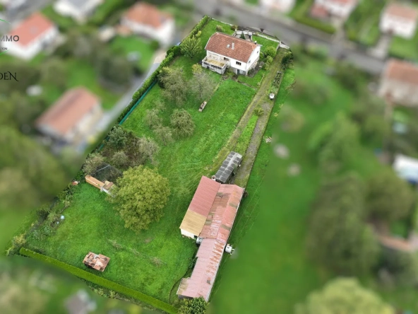 Maison spacieuse à rénover à Longwy, Terrain de 37 ares, Vue imprenable