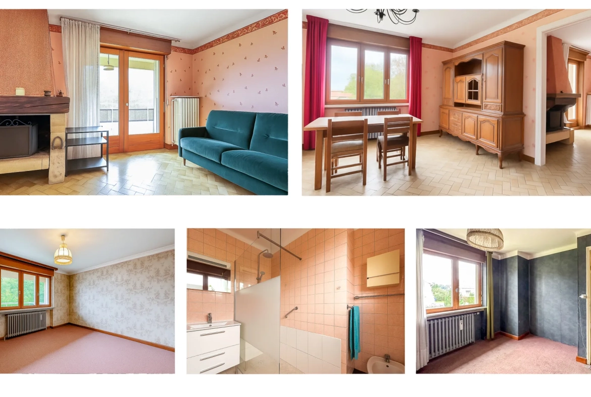 Maison spacieuse à rénover à Longwy, Terrain de 37 ares, Vue imprenable 