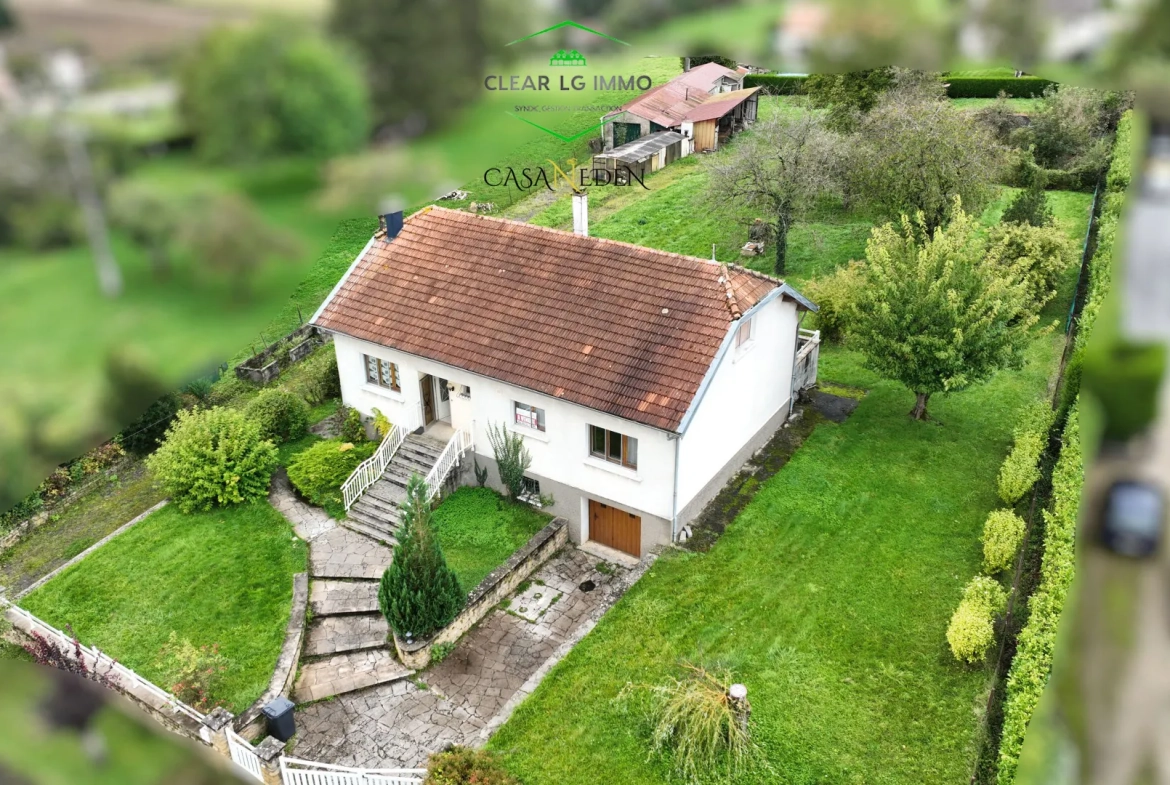Maison spacieuse à rénover à Longwy, Terrain de 37 ares, Vue imprenable 