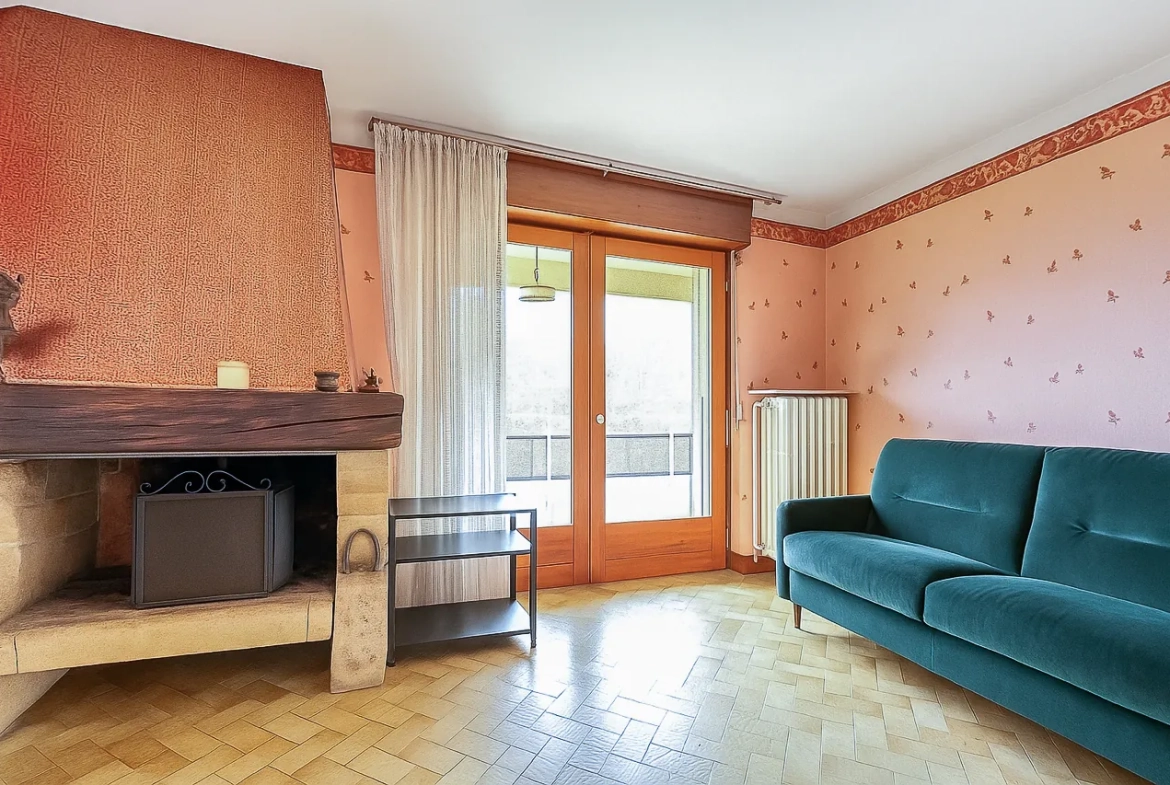 Maison spacieuse à rénover à Longwy, Terrain de 37 ares, Vue imprenable 